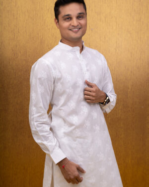 ANOKHI BASIC COLLARED KURTA