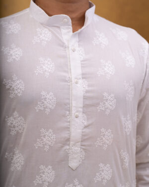 ANOKHI BASIC COLLARED KURTA