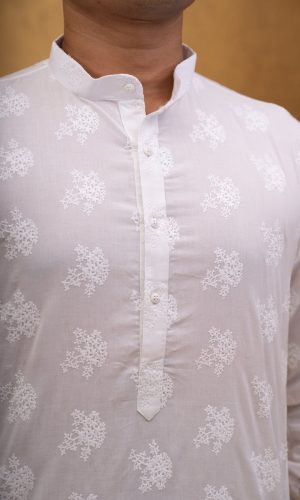 ANOKHI BASIC COLLARED KURTA