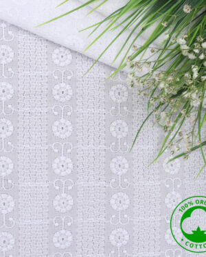 Organic Premium Fabric Peony