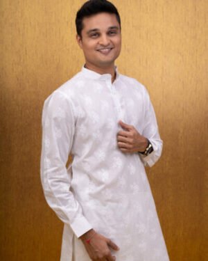 ANOKHI BASIC COLLARED KURTA