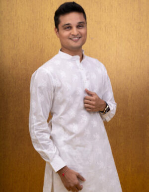 ANOKHI BASIC COLLARED KURTA