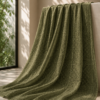Premium Chikankari Georgette Fabric — Mehendi