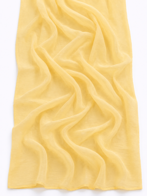 Yellow Embroidered 3-Piece Unstitched Suit